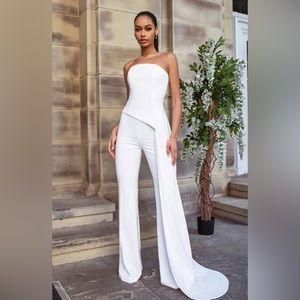 NADINE MERABI Faye White Top